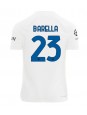 Moški Nogometna dresi replika Inter Milan Nicolo Barella #23 Gostujoči 2023-24 Kratek rokav